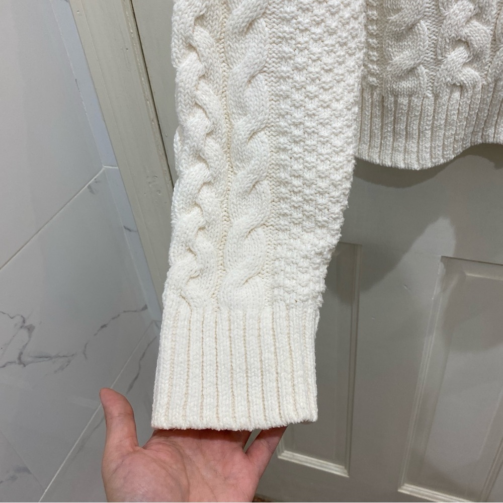 Abercrombie cable knit cardigan - Picture 5 of 6